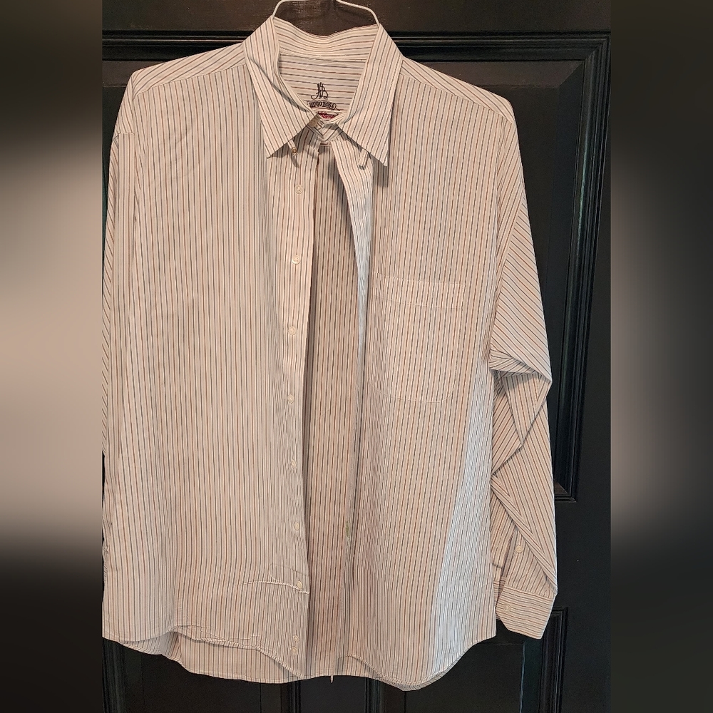 Hugo Boss dress shirt, striped, 16